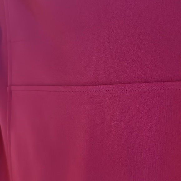 Susan Graver L Vintage Orchid Bright Pink single button elbow sleeve jacket NWOT - Picture 7 of 10